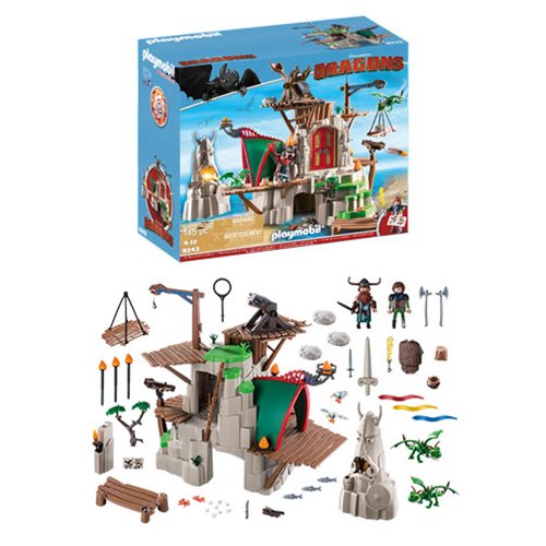 How to Train Your Dragon Knight Fortress Playset
